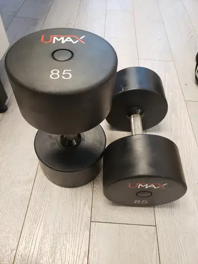 UMAX 85 lb Dumbbells, View more