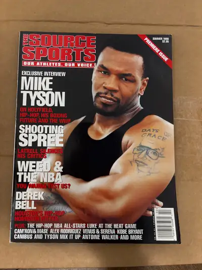 Own a piece of sports and hip-hop history with this premiere issue of The Source Sports Magazine fro...
