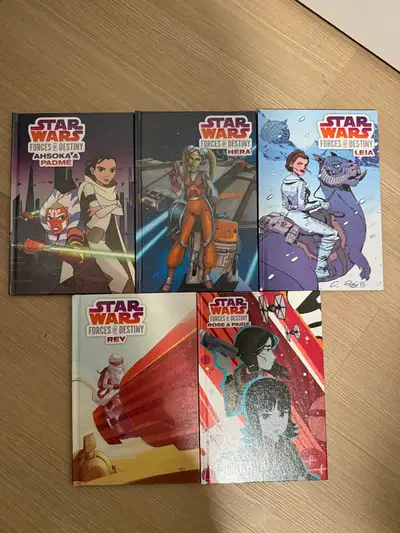 Star Wars Forces Of Destiny By IDW Complete 5 Books Set, View more