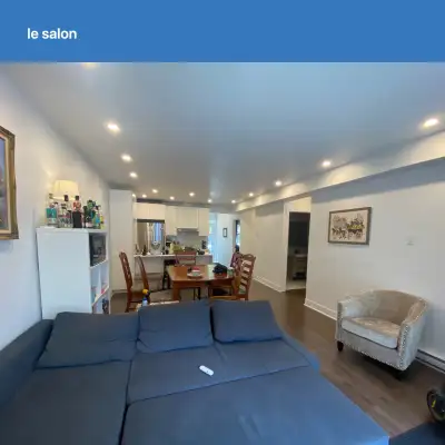 Allô ! Nous cherchons notre 5e colocataire pour compléter notre maison dans le Vieux-Rosemont. Nous...