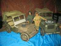 21st Century Toys Ultimate Soldier WWII US Army 2 Willys Jeep G