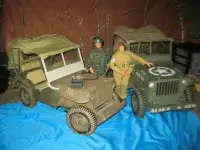 21st Century Toys Ultimate Soldier WWII US Army 2 Willys Jeep G