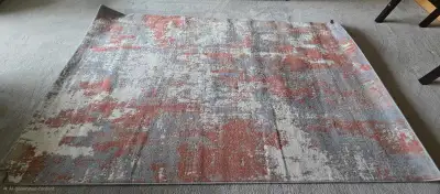 Colorful floor rug, View more