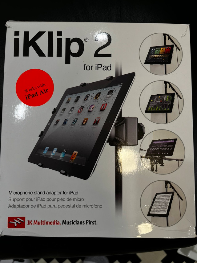iKlip 2 iPad Mic Stand in iPad & Tablet Accessories in Markham / York Region