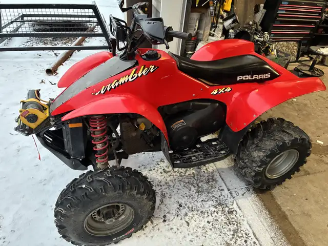 2000 polaris scrambler 500 4x4  new tires in ATVs in St. Catharines - Image 5