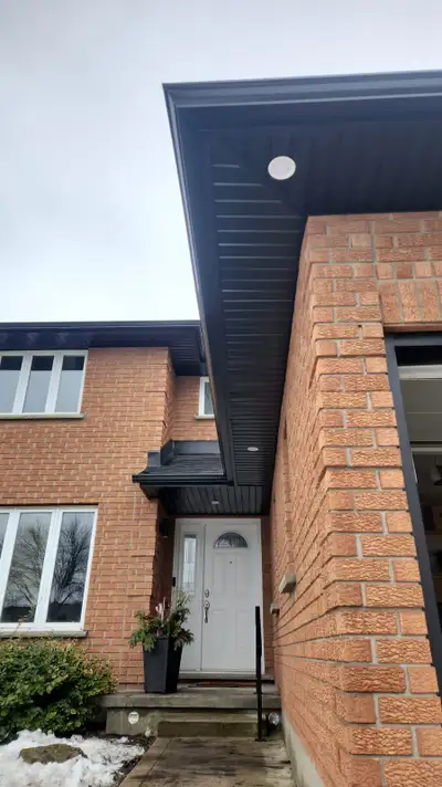 We specialize in replacing and installing 6 and 5 inch Eavestroughs / Gutters , Soffit , Fascia, gut...