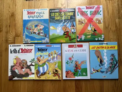 BD  *  ASTÉRIX (10$ ch)* LUCKY LUKE (8$)*, View more