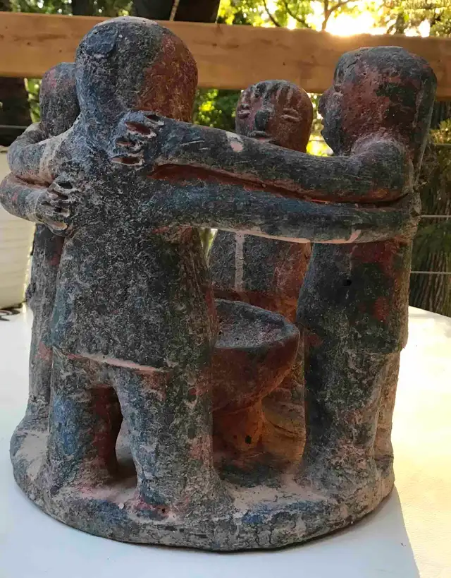 Mayan Candle Holder Circle Of Friends63782626877187121