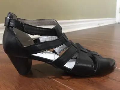 Hogl gladiator heels - equivalent of women’s size 7.5, View more