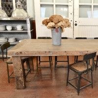 Custom Reclaimed Wood Rustic Table 
