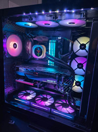 HIGHEND Gaming computer 64gb, rtx 3080 oc, rgb