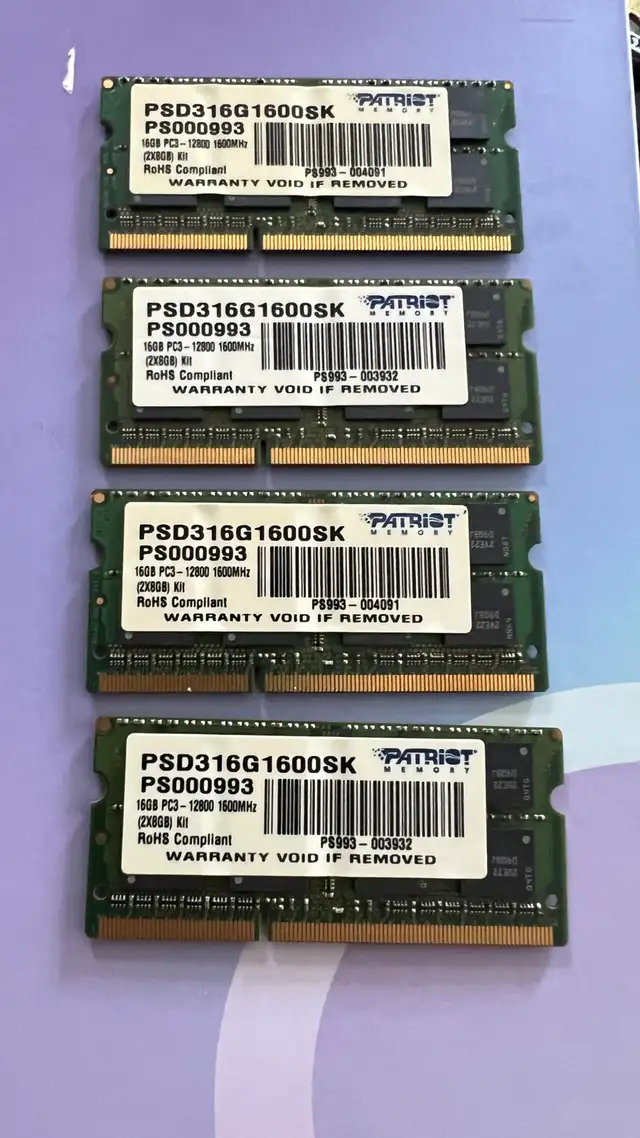 32GB RAM imac 2012 - 32GB Ram pour Imac 2012 in Desktop Computers in City of Montréal - Image 2