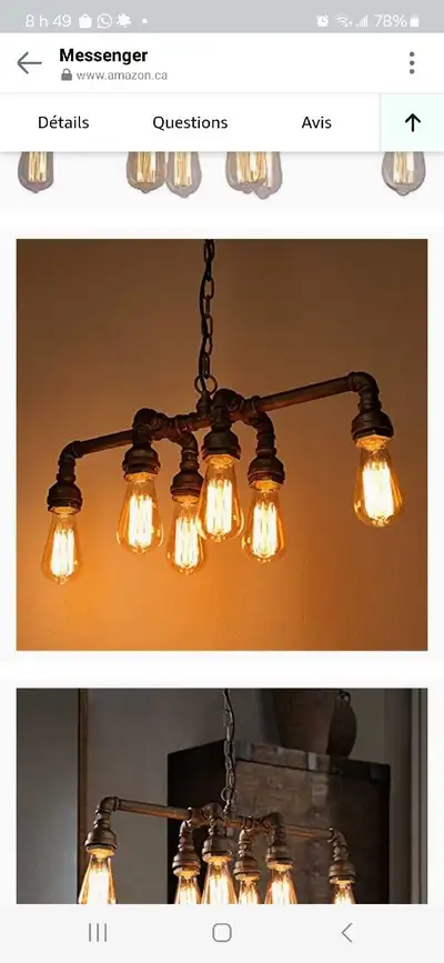 2 luminaires neufs encore emballés, View more