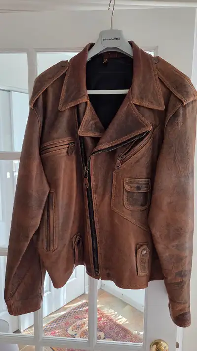 Manteau en cuir homme, View more