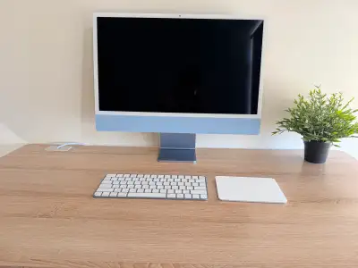 Apple i Mac M1 series 2021 | with Keyboard and Tra, View more