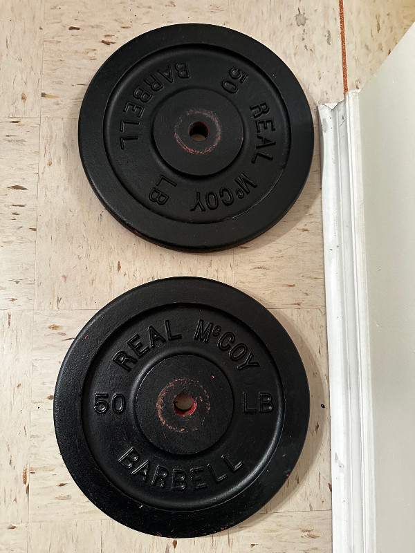 Weights 510 lbs. Different Sizes in Exercise Equipment in Hamilton