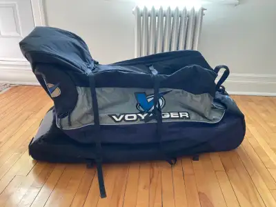 Housse de transport Voyager pour vélo. Usagée. En très bon état. Voyager Bike Carrying Bag. Used. In...