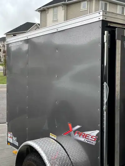 Almost new 4x6 utility trailer, perfect for hauling your gear. It's a great value for anyone needing...