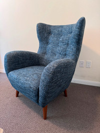 ARTICLE Furniture: Mod Blue Berry Armchair