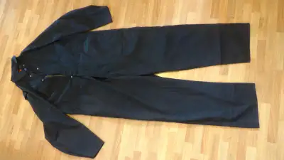 Black Coverall. Size 48, View more