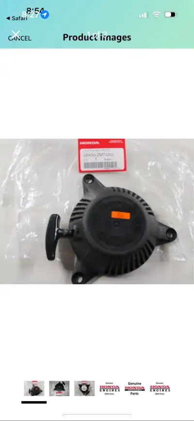 Honda Genuine OEM Starter for GXH50 Chain Saw # 28400-ZM, View more
