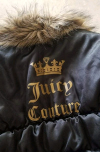 JUICY COUTURE JACKET WITH FAUX FUR COLLAR  4T