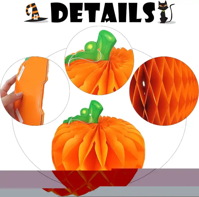 Kaliosy 10 Pack Thanksgiving Decoration Paper Lanterns in Holiday, Event & Seasonal in City of Toronto - Image 4