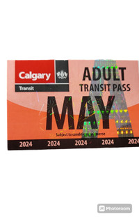 May Transit pass
