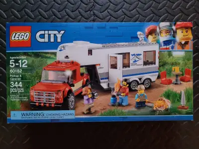 LEGO CITY 60182: Pickup & Caravan,  New and Still Factory Sealed, View more