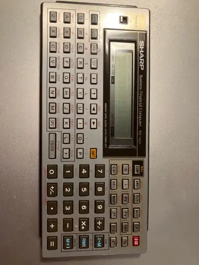Calculatrice financière Sharp PC-1421, View more
