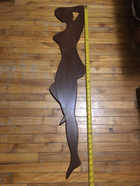 Sexy Lady Silhouette (Wood)