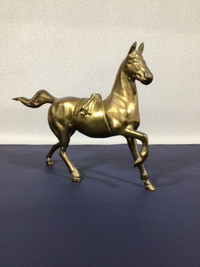 Vintage brass horse figure - aa27