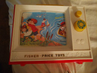 Fisher Price Toys Giant Screen Music Box  2 tunes Works 