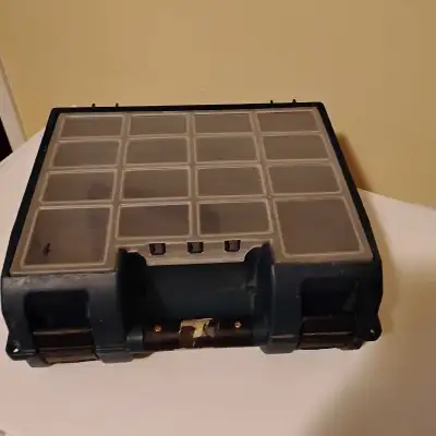 Blue Plastic Toolbox, View more