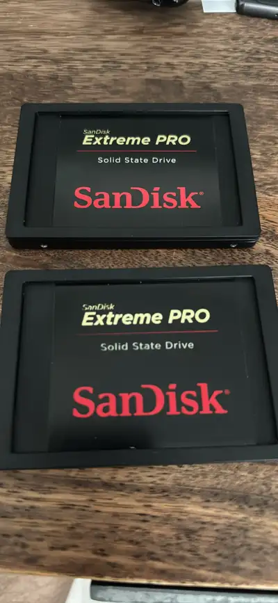 2x Sandisk Extreme Pro 480GB SSD, View more