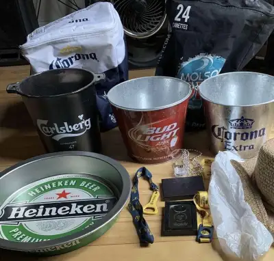 HEINEKEN CORONA CARLSBERG MOLSON COORS BUD CUERVO STUFF NEW+++++, View more