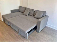 Sofa Bed with pull out storage