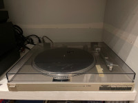Aiwa Direct Drive Turntable D-60, Silver (Vintage, collectible)