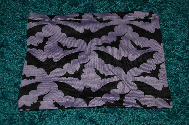 Purple Bats Tube Top Crop Top Halloween Spooky Creepy Cute NWT in Women's - Tops & Outerwear in Ottawa
