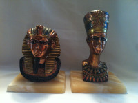 VINTAGE EGYPTIAN COPPER FIGURINES