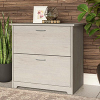 Low price $$ new Wood 2 drawer cabinet Bush brand white oak