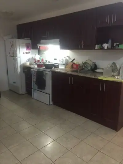 2 Bedroom Basement apartment, Spacious with big windows. 2 Bedrooms, 1 Washroom, kitchen & Family ar...