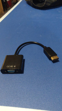 Display port to VGA adapter