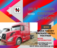 TRUCK COURSES $ 399