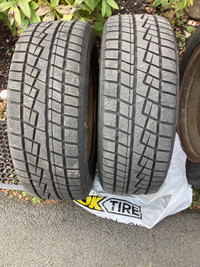 225/55R17  winter tires on rims