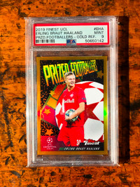 2019 Erling Haaland Prized Footballers GOLD Refractor #/50