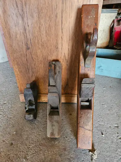 #3 Vintage hand planers all for $170 or best offer.