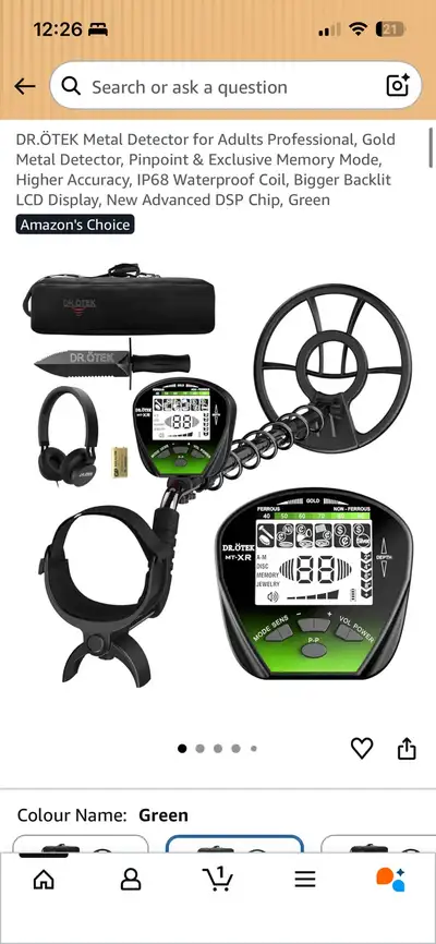 DR.ÖTEK Metal Detector, View more