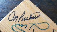 Maurice Richard autograph HOF mini goalie stick plus 9 others