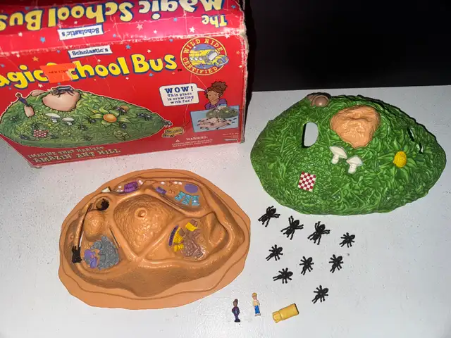 Vintage Magic School Bus Imagine That Amazin Ant Hill62863268026753121